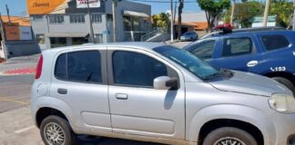 GCM de Vinhedo prende homem em flagrante por dirigir com placa adulterada